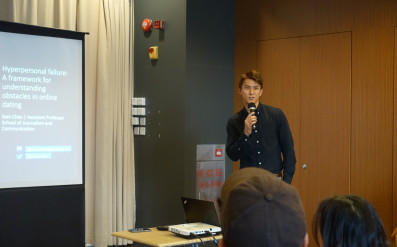 Professor Sam Chan Speaks on Obstacles in Online Dating