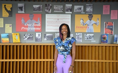 Magogodi Makhene Visits for the One Book Programme