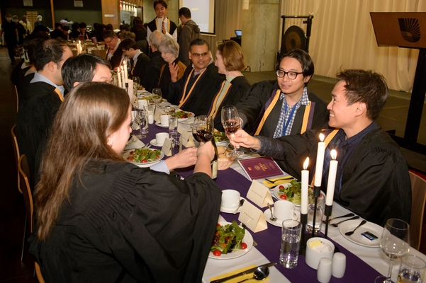 Fellows and college leadership.