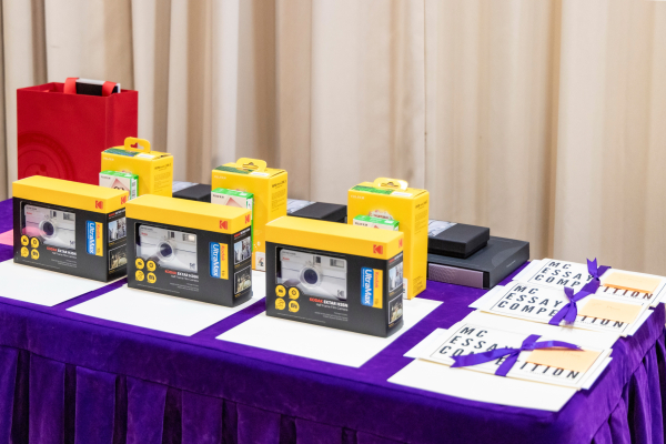 Prizes for both competitions.