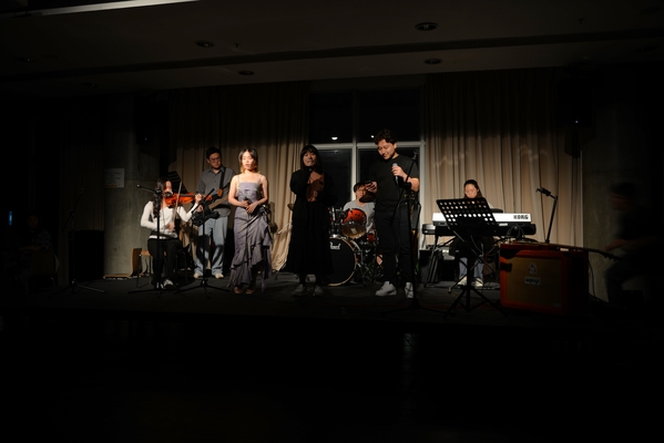 A performance on stage.