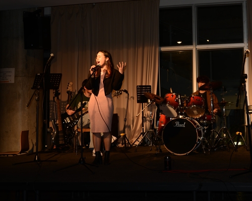 A performance on stage.