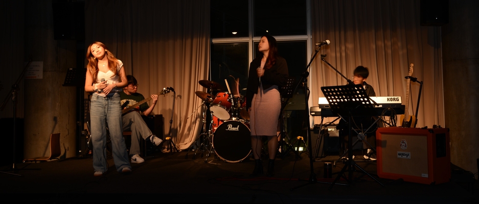 A performance on stage.