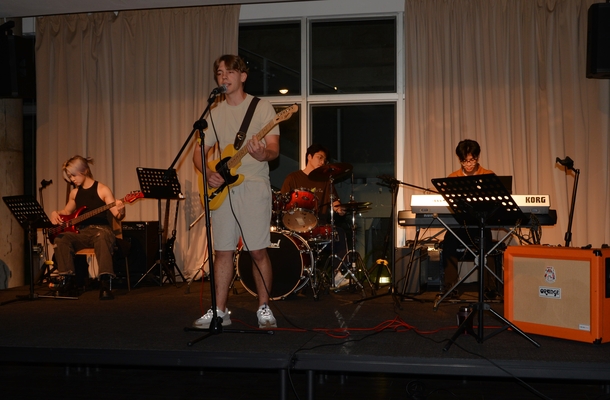 A performance on stage.