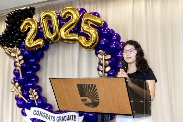 MCSU President Aiym Sapar was the emcee.