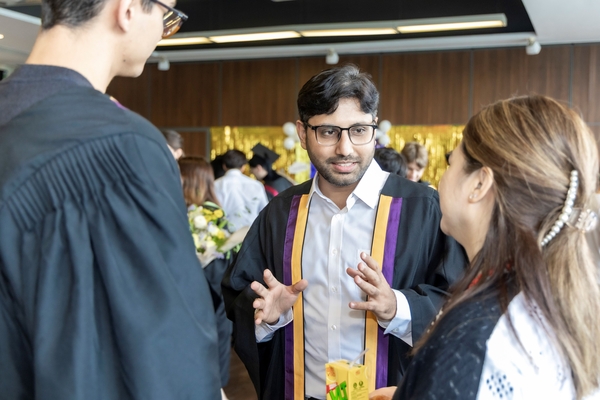 College fellows and leadership were also in attendance.