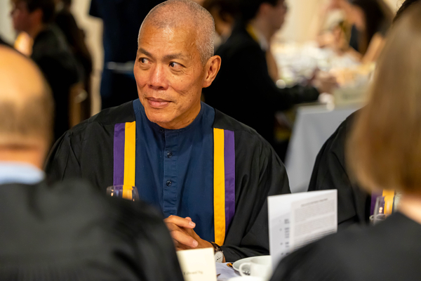 Professor Edward Ng Yan-yung at Morningside College Formal Hall