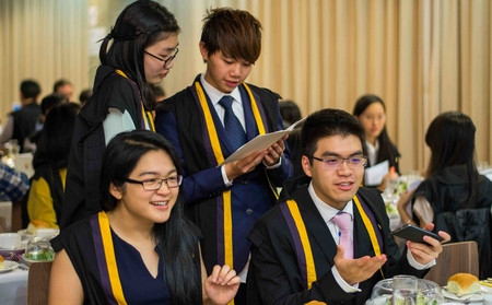 First Formal Hall Dinner of Spring Term 2017-18