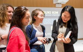 Distinguished Visitor - Ms. Suki Kim (5-6 November 2018)
