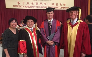 College Fellow Professor Liu Pak-wai Awarded Honorary Fellowship