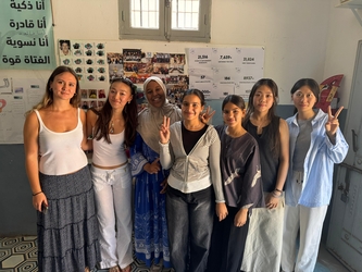 Meeting the beneficiaries of Project SOAR in Marrakech