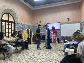 An Arabic lesson at CCCL