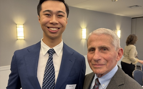 Aidan Tam Explores Medical Research, Innovation at UMass Chan