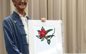 Botanical Artist Sally Bunker Speaks at Communal Dinner